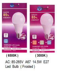 Vive A67 14.5W E27 LED GLS Lamp